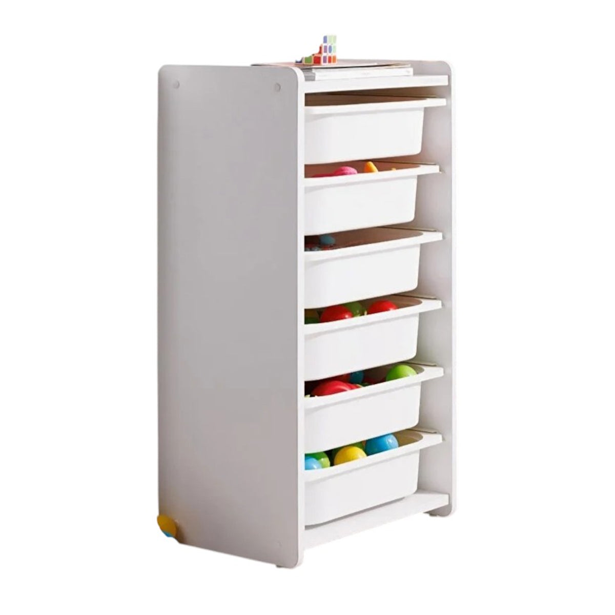 BabyWhen Toy Cabinet White